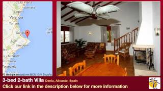 3-Bed 2-Bath Villa For Sale In Denia, Alicante, Spain