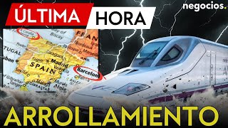 ÚLTIMA HORA | Un tren Alvia Barcelona-A Coruña sufre un arrollamiento de piedras en Lugo