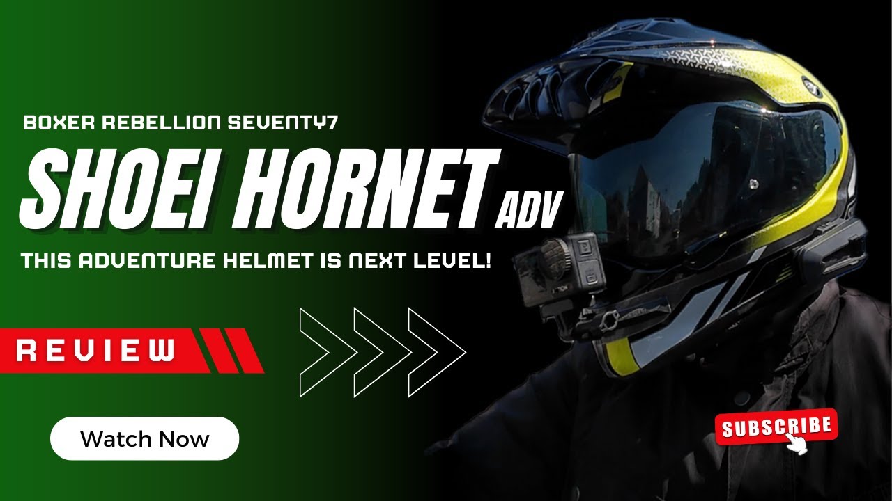 Shoei Hornet ADV Review - YouTube