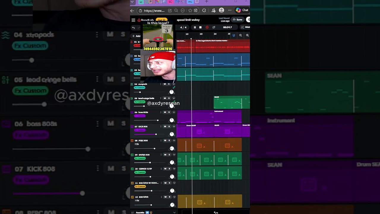 IS THIS LEGAL?? remix of WUBZZY's PI 3.14 RAP!! CREDITS TO @wubzzy26