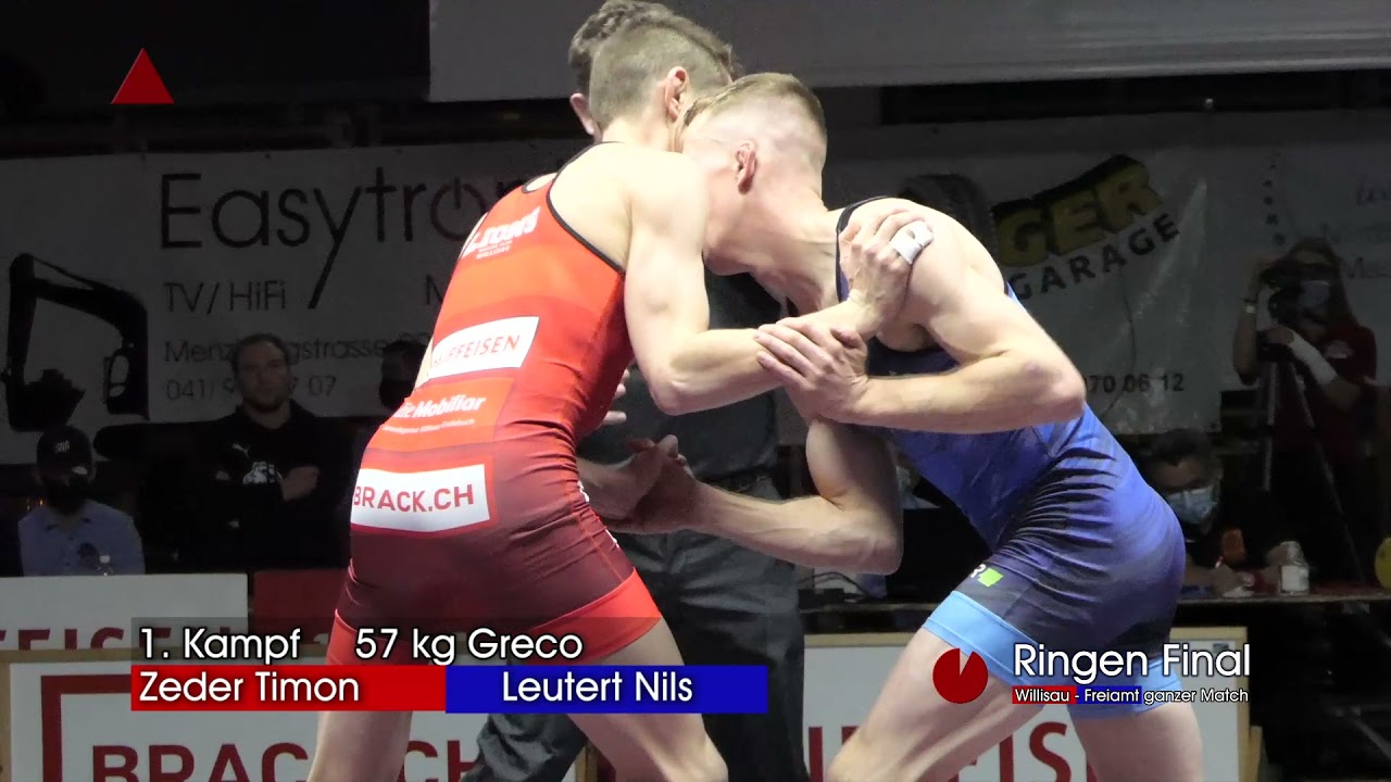 Ringen  ganzer Match Willisau   Freiamt CH Meister