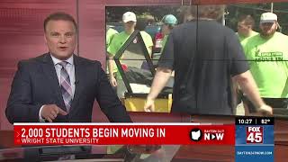 WRGT: Wright State to welcome 2,000 students for Fall Semester during Operation Move In