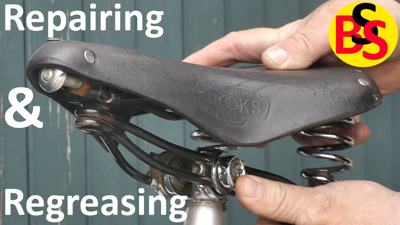 Restoring a Brooks B66 leather saddle