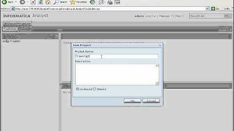 Informatica Data Quality  - Setting up Analyst Tool - Part 2 of 10