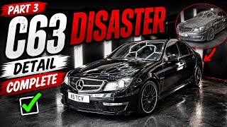 14 Year old C63 disaster detail part 3 - Complete✅