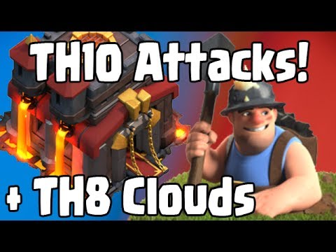 TH10 Practice + TH8 Clouds - Town Hall 8 Push to Legends League - Clash of Clans - TH10 Practice + TH8 Clouds - Town Hall 8 Push to Legends League - Clash of Clans