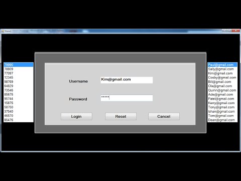 How to Create Login Systems with Embedded Database in Visual Basic.Net