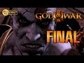 God of War 3 Final Español Walkthrough Ending La muerte de Zeus 1080p