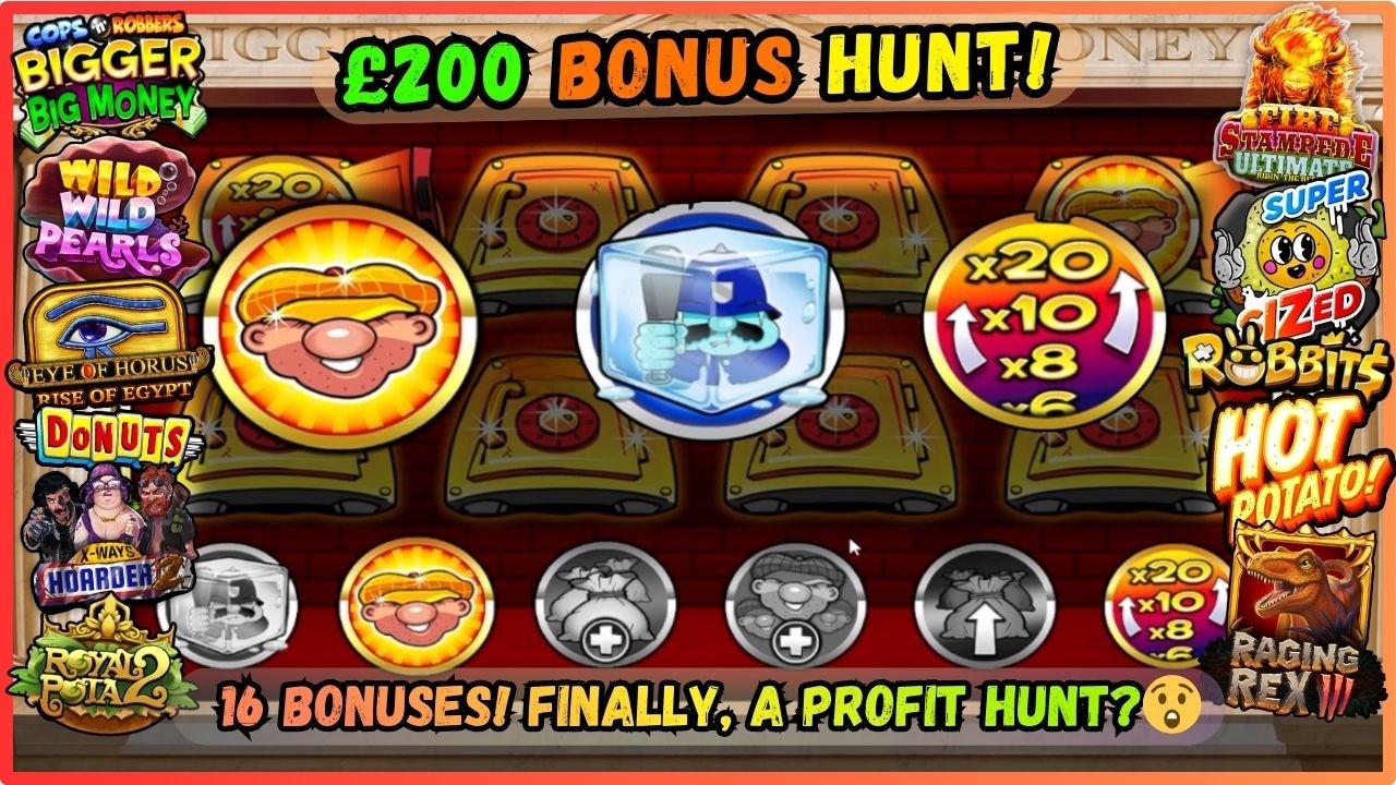 💥£200 ONLINE SLOTS BONUS HUNT! 🎰 Low Stakes UK Casino. 16 Bonuses Landed! 🎉 Finally A Profit Hunt? 😲