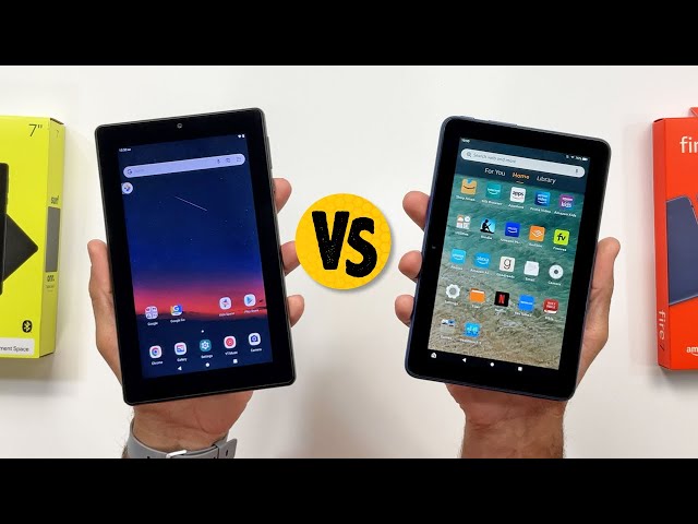 The ~$100 tablet shootout— Fire 8 HD Plus vs. Walmart Onn 8 Tablet  Pro