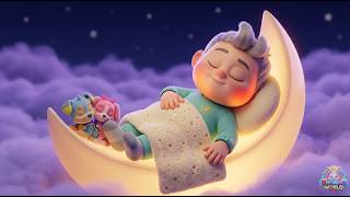 Lullaby for Babies to Go to Sleep 🌙 Sleepy Moon Boat Song | Rhymino World
