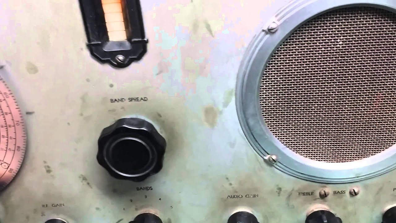 Hallicrafters SX-9 Super Skyrider Shortwave Receiver - YouTube