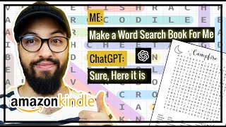 ChatGPT Word Search Sub-niche Book KDP | كتاب ووردسيرش كامل في أقل من ساعة - نيش سهل ومربح