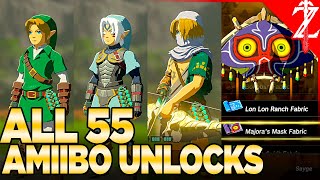 All 55 Amiibo Unlocks in Tears of the Kingdom