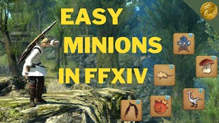 The EASIEST Minions To Get As A NEW PLAYER To FFXIV - rare easy minions