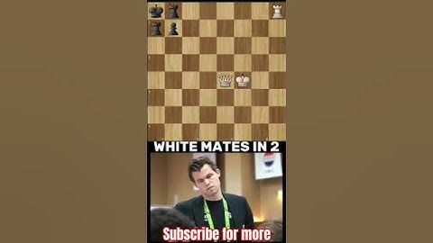 Mate in 2 #chess #checkmate  #chessgame #puzzle #shorts #subscribe