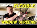 Flexible window screens shark tank thinks this is the future of window screensflexscreen