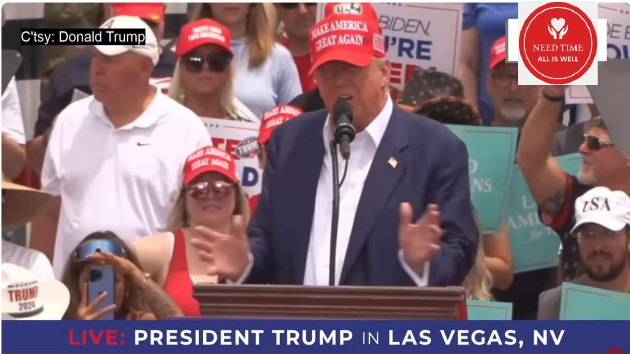 CNN &4 Channels LIVE Donald Trump Trump Speech In Las