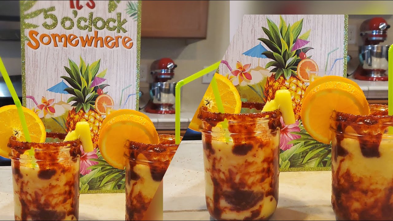Como hacer Piñada / Refrescante y deliciosa (Smothie) - YouTube