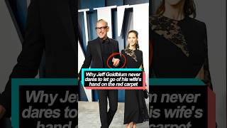 No One Realizes That Jeff Dblum Never Dares To Let Go Of His Wifes Hand On The Red Carpet.