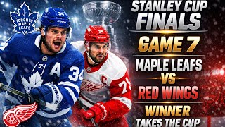 Details NHL 26 Stanley Cup Finals Toronto Maple Leafs vs Detroit Red Wings (PS5) Game 7 #stanleycup News