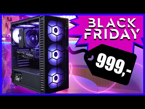 Black Friday bei Caseking! Der 999€ Gaming-PC und mehr!