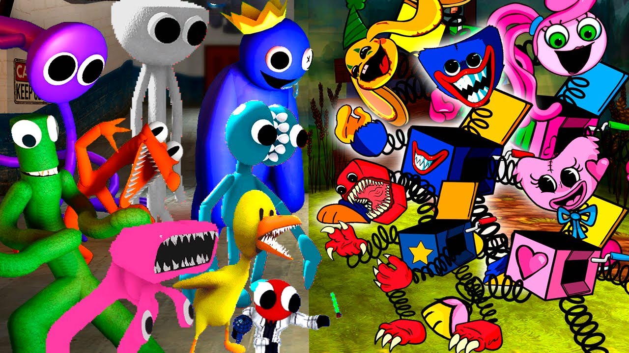 New Boxy Project Playtime VS All Rainbow Friends but Friday Night ...