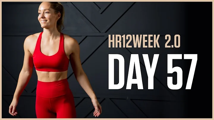No Equipment Total Body HIIT + Abs // Day 57 HR12W...