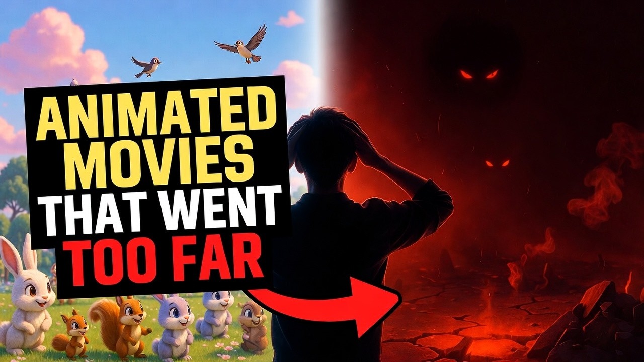 10 Animated Movies That Went Too Far for Their Tim