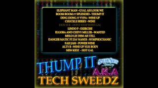 Thump It Riddim AKA Tech Sweedz Riddim Mix (December 2012)