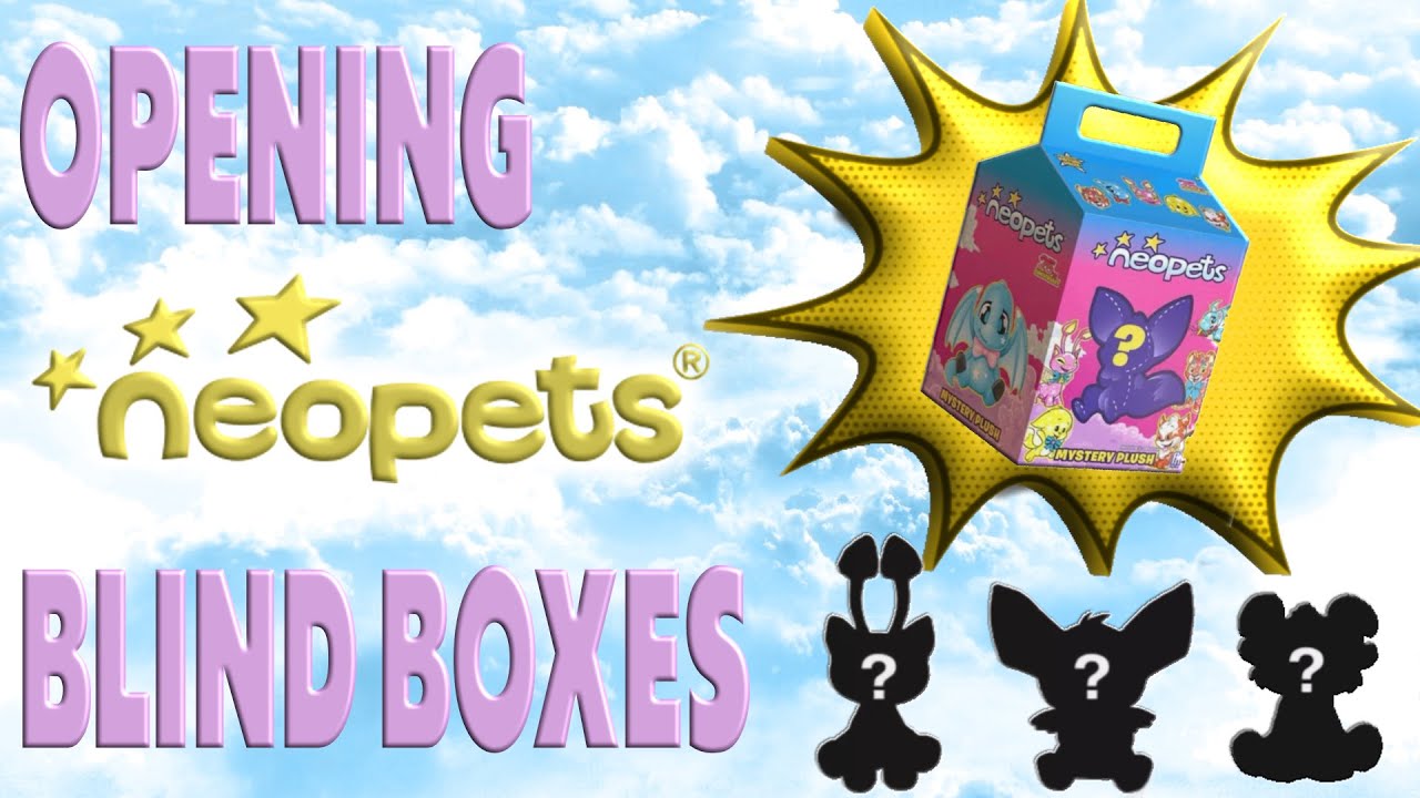 Opening Neopets Blind Boxes! + Giveaway! 