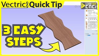 3 Steps to Making Perfect Curves - VCarve, Aspire, & Cut2D Quick Tip