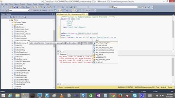 T SQL Lesson27 PivotUnPivot TryCatch Bhaskar Reddy Baddam