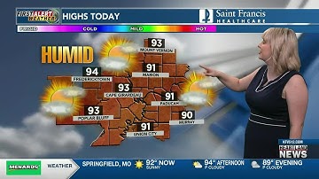 First Alert: Heat index values in triple digits