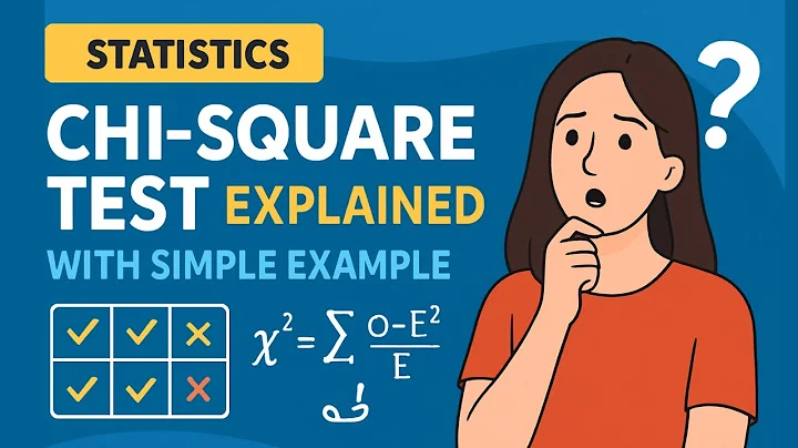 “Chi-Square Test Made Easy! ✅ Simple Explanation with Real Example”