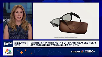 Partnership with Meta for smart glasses helps lift EssilorLuxottica sales by 11.7%