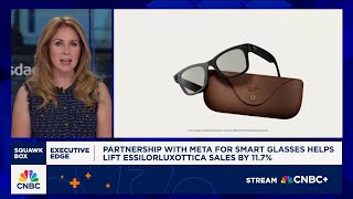 Partnership with Meta for smart glasses helps lift EssilorLuxottica sales by 11.7%