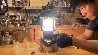 A.1950 Coleman 228D 点火動画 vintage lantern Ignition video ビンテージ ランタン