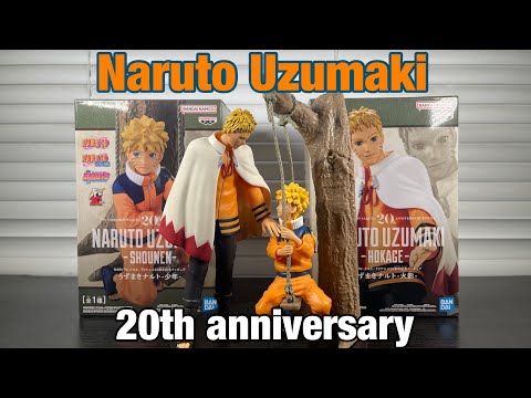 Banpresto - Naruto 20th Anniversary - Uzumaki Naruto Hokage Statue