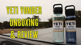 Yeti Yonder Plastic Water Bottle  Unboxing And Review