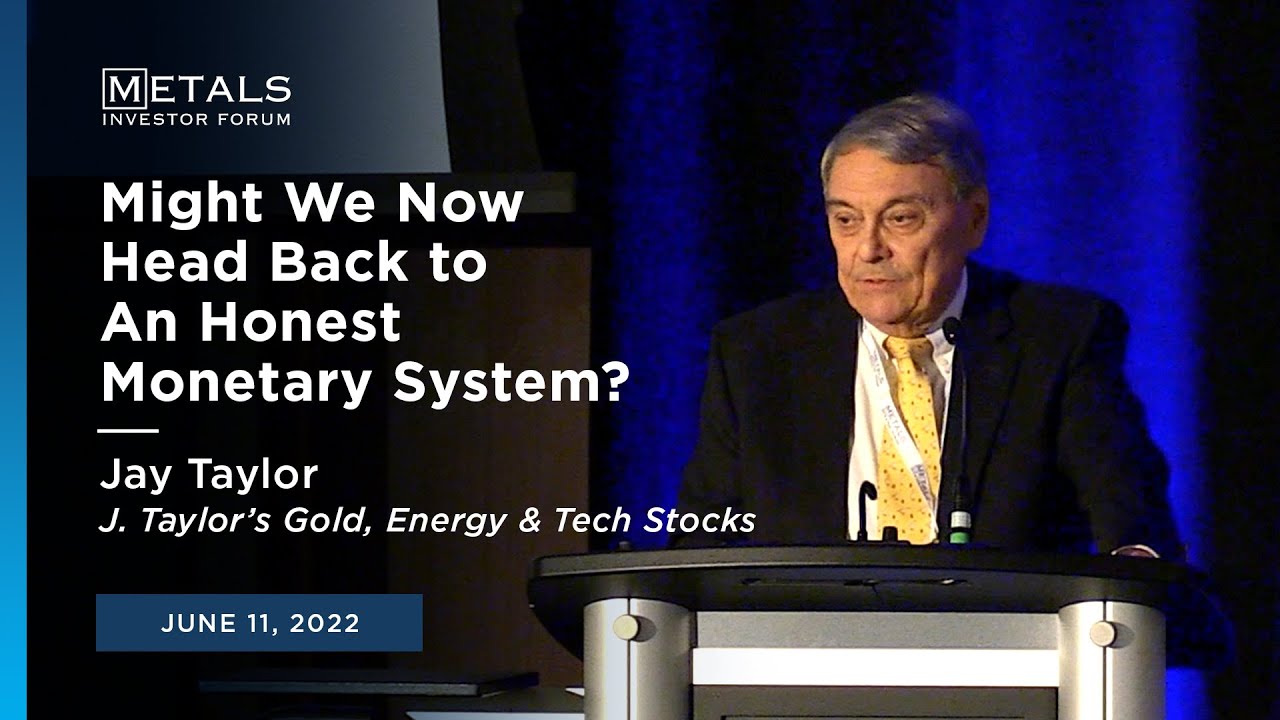 "...Back To An Honest Monetary System" Jay Taylor presents at the Metals Investor Forum in Toronto
