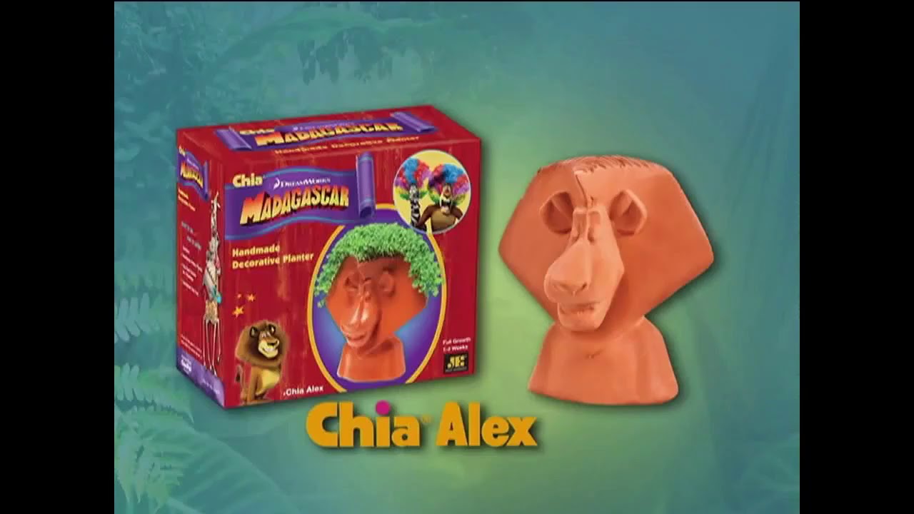 Chia Pet TV Commercial, 'Gnome, Hello Kitty and Madagascar' YouTube