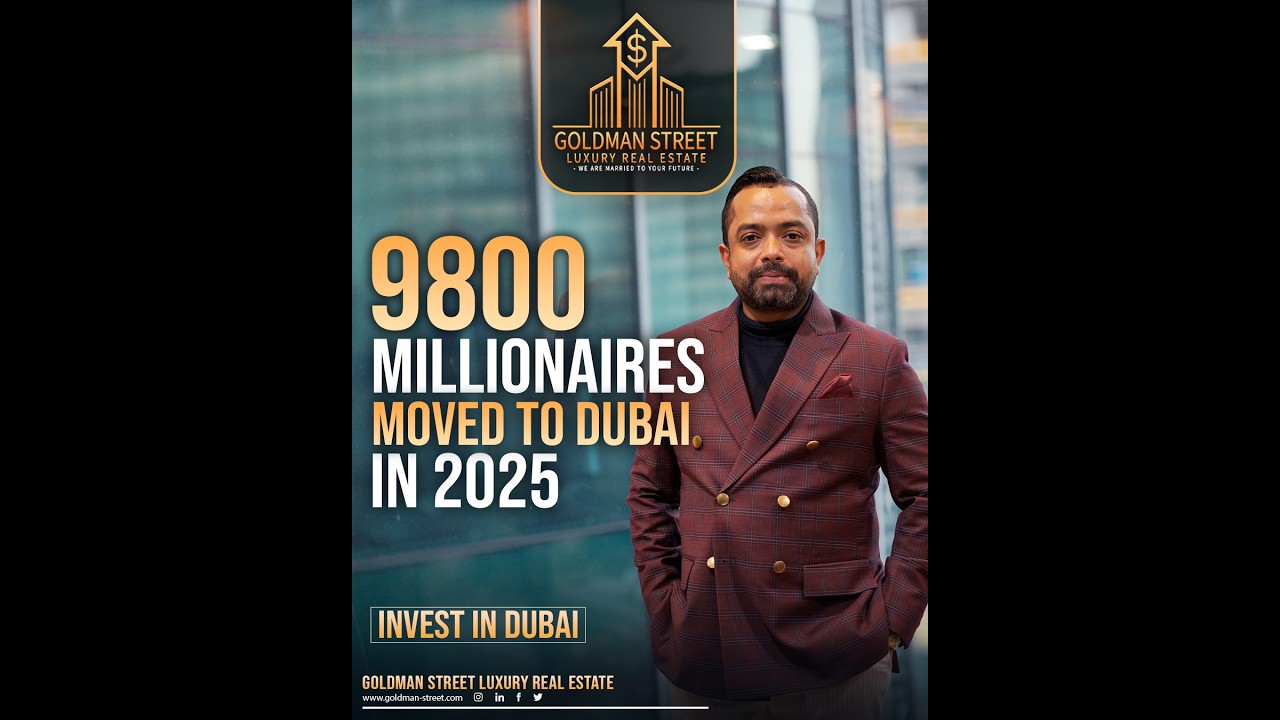 В 2025 году в Дубай переехало 9800 миллионеров!! Узнайте почему.
