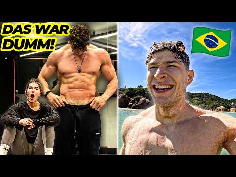 From the beach to the gym... not a good idea!