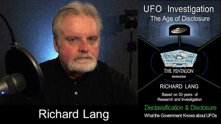 Author/UFO Investigator Richard Lang Extended Inte...