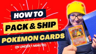 how to pack a pokemon card for shipping Sword & Shield
