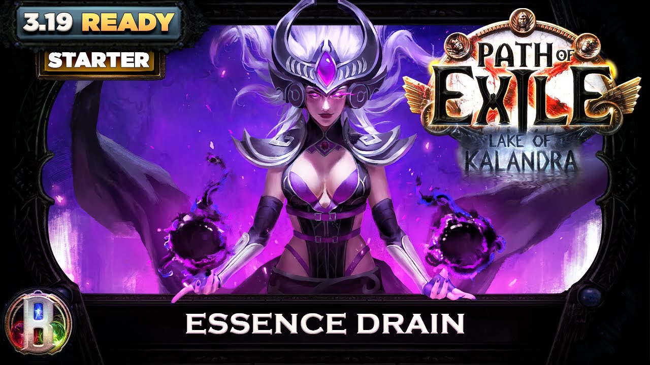 Path Of Exile 3.19: ESSENCE DRAIN OCCULTIST - POE LAKE OF KALANDRA - POE BUILDS