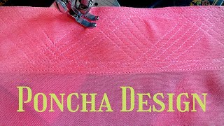 Poncha design | Salwar bottom design