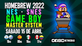 HOMEBREW 2022: NES, SNES, GAME BOY, MASTER SYSTEM