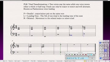 PLR Triad Transformations